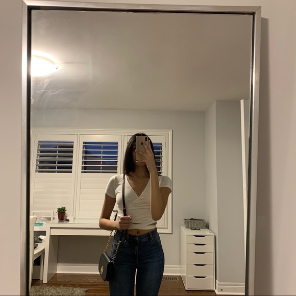 Garage Wrap-around white top - S - Picture 4 of 6